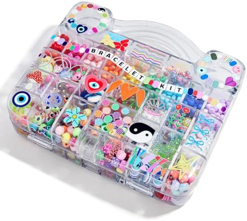 BaubleBar Ultimate DIY Bracelet Kit | 1000+ Pcs | Great for a Gift or Party | Bracelet Jewelry Making Kit with Beads by BaubleBar