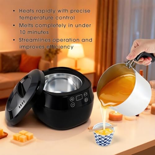 Kvriexlayn Candle Making Kit for Beginners, 110v Melter - Image 2