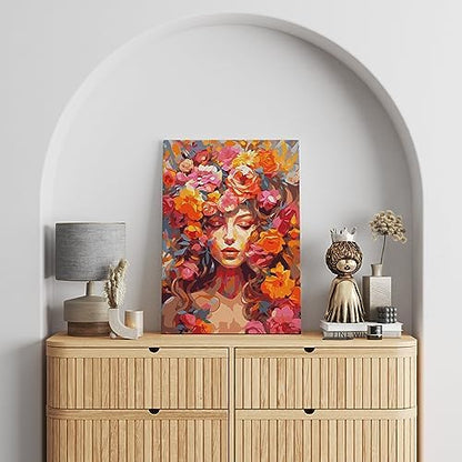 NiArt Paint by Numbers Kit for Adults Beginners, Canvas 16x20 Unframed - Image 2