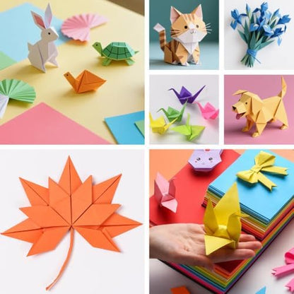 300 Sheets Origami Paper 25 Color Double Sided Origami Paper 6x6 - Image 6