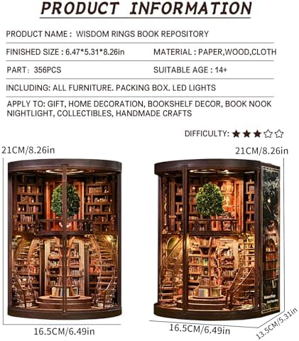 Spilay DIY Miniature House Kit for Adults, Miniature Dollhouse Building Kit - Image 2