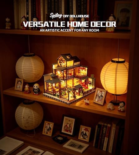 Spilay DIY Miniature House Kit for Adults, Japanese Miniature Dollhouse Kit - Image 4