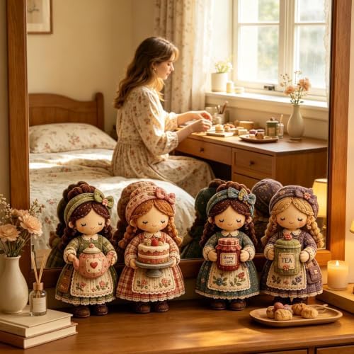 Patch Work DIY Kit - Beginner Sewing Set for Handmade Doll Decor - Image 2