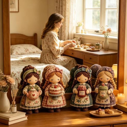 Patch Work DIY Kit - Beginner Sewing Set for Handmade Doll Decor - Image 2