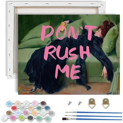 NEGEKFKX Woman Paint by Numbers Kit for Adults Beginner with Framed by NEGEKFKX