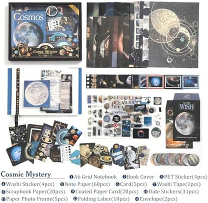 Scrapbooking Supplies Kit, Aesthetic Junk Journal Supplies, Scrapbook Kit - Image 5