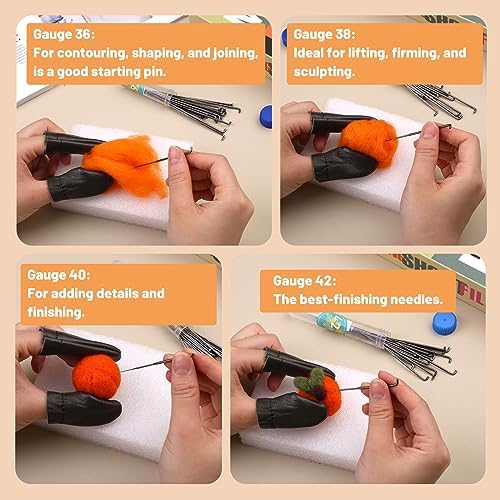 Yizzvb 127 Pcs Needle Felting Needles, Needle Felting Tools Felting Needles - Image 5