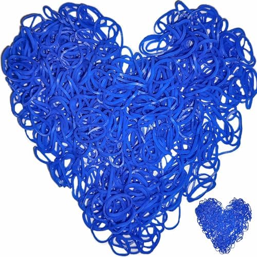 Loom Rubber Band Refill, Dark Blue 2000 Pcs. by Yowamho