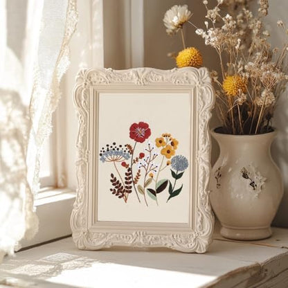 COCOMOX Floral Embroidery Kit for Beginners, Needlepoint Practice Kits - Image 3