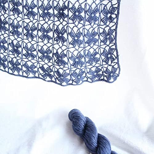 Lotus Yarns Lace Weight 1 Skein Cashmere Knitting Yarn Comfortable Soft Crochet Yarn Great for Baby Garments, Scarves, Hats, and Craft Projects (Ivory) - Image 5