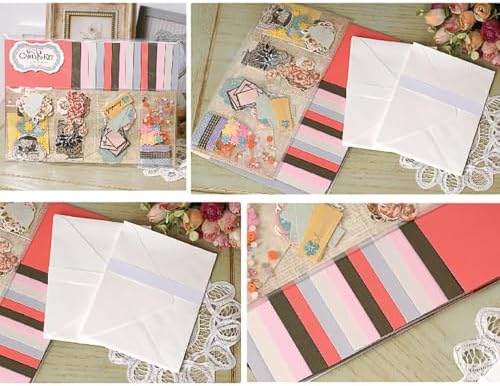 Huralona Greeting Card Making Supplies Envelope Kit Gift Anniversary Craft - Image 5