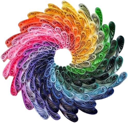 Firework Paper Quilling Kit Paper Quilling Adult Craft Great for DIY Craft Workshop, Home Decoration,Birthday Gift,Adult Friend interaction.It's Suitable for Adult and Craftsmen.Creative Stress Reliee by MerainMe