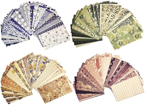 240 Sheets Vintage Scrapbook Papers Journaling Scrapbooking Supplies Kit Decorative Craft Paper for Planner, Bullet Journal Collage Card Embellishment Retro Crafts by WMHANLER