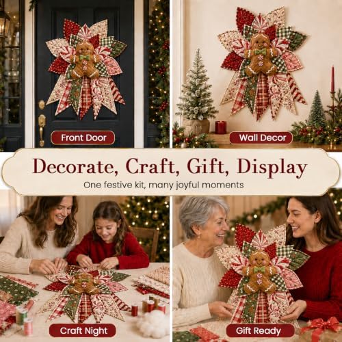 Daily Partner Quilted Christmas Door Hanging DIY Sewing Kit (F) - Image 7