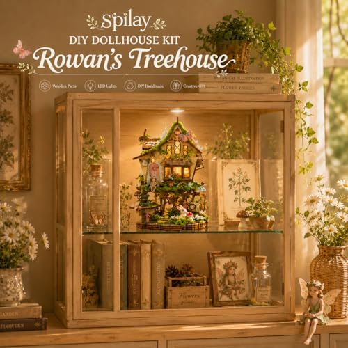Spilay DIY Miniature House Kit for Adults, Miniature Dollhouse Kit - Image 4