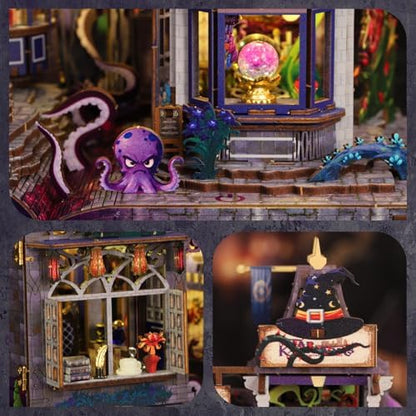 DIY Miniature House Kit, Mini House Building kit for Adults, Magic Ocean - Image 5