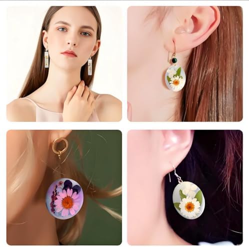 Earring Molds for Epoxy Resin,Resin Jewelry Molds - Image 5