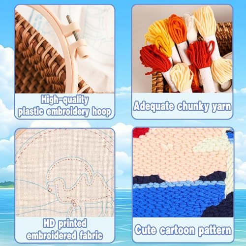 Lighthouse Punch Needle Kit for Beginners - Image 3