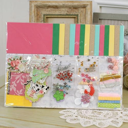 Huralona Greeting Card Making Supplies Envelope Kit Gift Anniversary Craft - Image 4