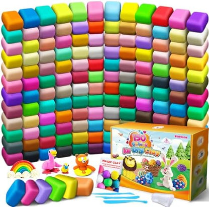 ESSENSON Air Dry Clay 150 Colors, Modeling Clay for Kids by ESSENSON