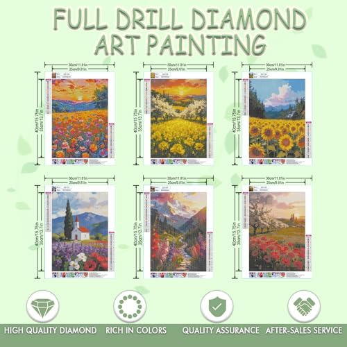 DOTSOPS 5D Landscape Diamond Painting Kits for Adults Diamond Art Kits - Image 2