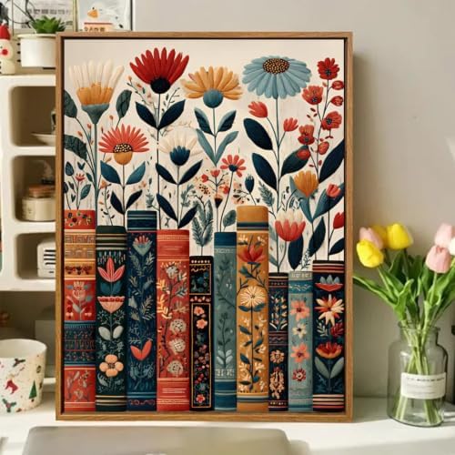 Flower Paint by Numbers Kit for Adults, Adult Paint by Number Kits 16x20 in - Image 2