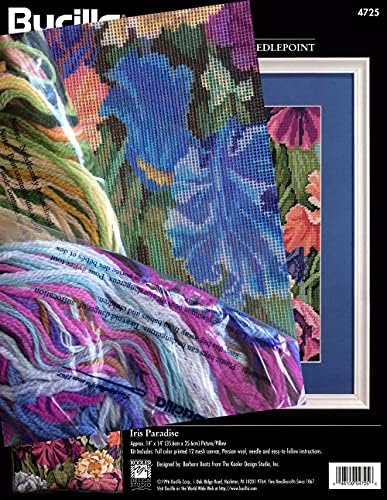 Bucilla Iris Paradise Needlepoint Kit - Image 3