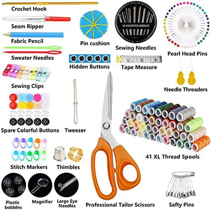 Marcoon Sewing Kit for Adults, Portable Needle & Thread Repair Kit - Image 2