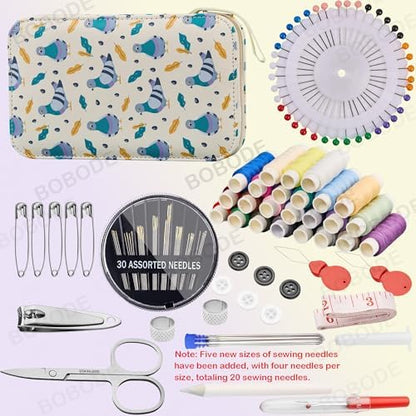 Printing Travel Sewing Kit with 130PCS Basic Sewing Supplies Accessories - Image 3