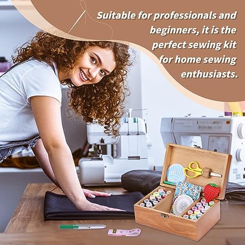 Hand Sewing Kits for Adults Needle and Thread Kit 196 Pcs Travel Sewing Kit - Image 6