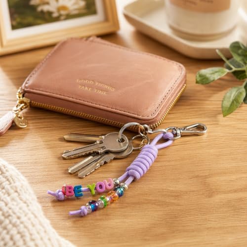 Paracord Rope Keychain, Paracord Keychain, Braided Cord Rope Bag Charm Key Chain Lanyard for Purse Backpack Handbag - Image 3