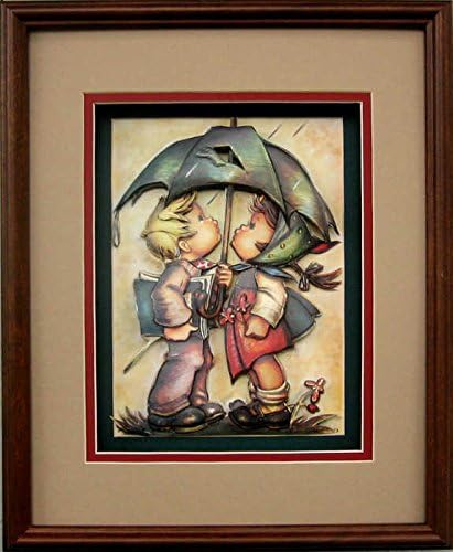 DSC ART Honey Buns Under the Umbrella - Paper Tole 3D Decoupage Craft Kit Size 6x8 inches K51312 (The Additional Pictures Show Examples of This Craft Kit Assembled and Framed in a Shadow Box Frame) - Image 2