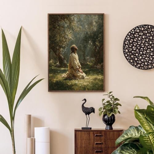 YOLENIX Jesus Paint by Numbers Kit for Adults Beginner (Without Frame) - Image 3