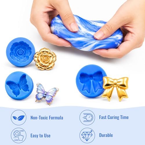 Silicone Putty, 15oz Mould Making Kit – 1:1 Mix, Fast Cure, Non-Toxic - Image 3