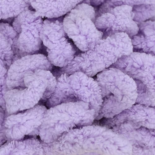JubileeYarn Fun Finger Loops Yarn - Purple - 1 Skein - Image 2