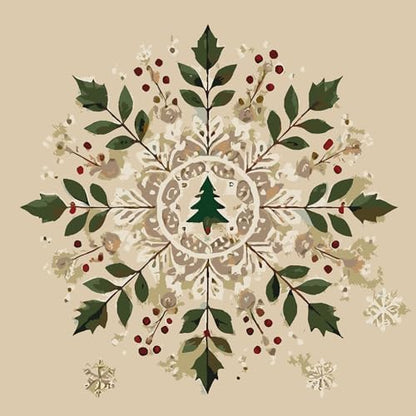 ColourMost's Original Paint by Numbers Kits-Serenity Mandalas #02 (16"x16" / 40x40cm) Includes Paints, Canvas, and Brushes, Perfect for Beginners and Advanced Painters (Unframed Canvas) by Unknown