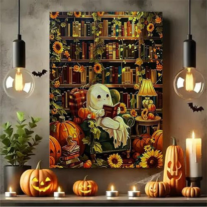 Pxzcrypha Halloween Paint by Number Kits for Adult Frameless 16X20inch - Image 7