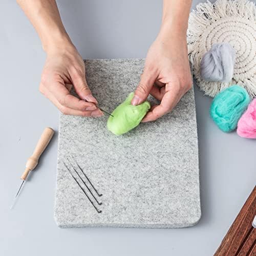 Irenare 148 Pcs Needle Felting Kit, 8x10 Mat Needles Tool Set - Image 6