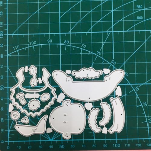 Scrapbooking Die-Cuts, Christmas Metal Cutting Dies for Card Making, Paper Craft Punch Template, Background Embossing Stencils, DIY Album Décor(Santa Claus-7.1x10.8cm) - Image 5