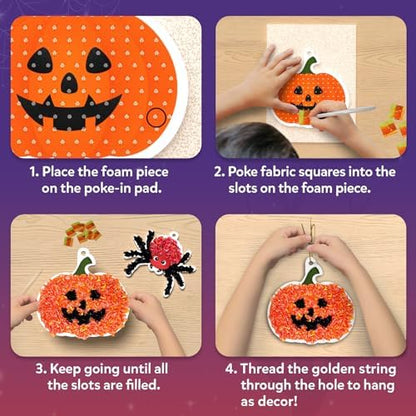 Skillmatics Poke-in Art – Halloween Decor, DIY Wood Craft Kit for Kids - Image 4