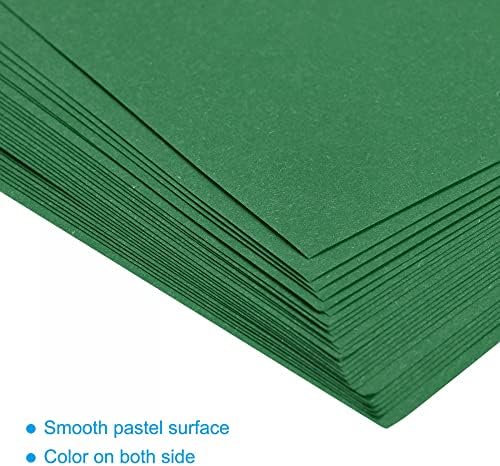 MECCANIXITY 100 Sheets Origami Paper Double Sided Emerald Green 6x6 Inch Square Sheet for Art Craft Project, Beginners, Gifts Decor - Image 4