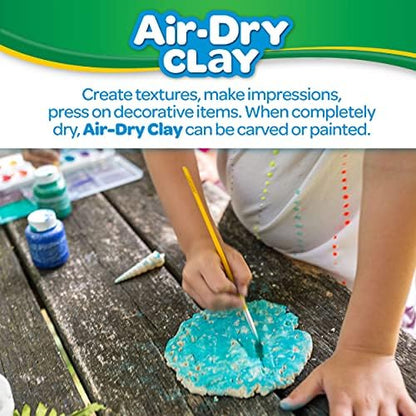 Crayola Air Dry Clay for Kids - White, 25lbs, Teacher Wishlist Supplies, Classroom Must Haves, Bulk Modeling Clay for Kids, No Bake, Sculpting & Molding Material - Image 5