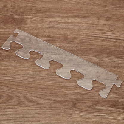 INFUNLY Dovetail Stitch Router Template 3.54"×15.75" Acrylic Router Template Pitch Dovetail Template Router Tray Template Clear Cutting Board Stencils for Woodworking Tools by INFUNLY