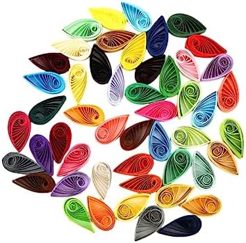 ODETOJOY Gradient Yellow - Orange Quilling Strips - ODETOJOY, 3mm (1/8inch), 21 - inch Long, 120 Pcs - Ideal for Filigree & Rainbow Crafts - Image 4