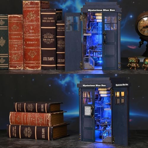 TOYQI Book Nook Kit, DIY Miniature Dollhouse Kit for Adults and Teens - Image 6