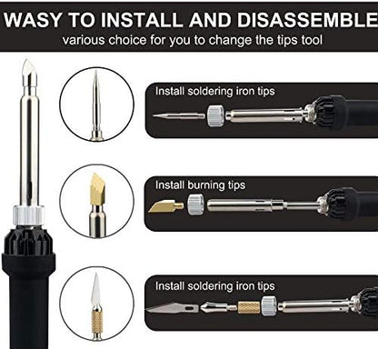 Wood Burning Kit, WoodBurning Tool Adjustable Temperature for Adult - Image 3