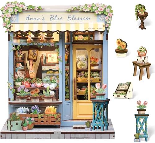 Cutefun Book Nook Kit - DIY Miniature Dollhouse Kit for Adults and Teens by Cutefun