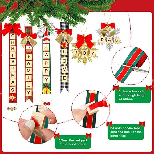 MGparty 312 Pieces Christmas Ornaments DIY Christmas Tree Ornaments Xmas Arts and Crafts Decorations Supplies for Kids Adults - Image 3