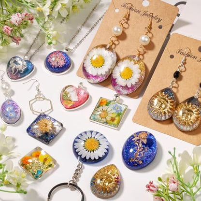 LET'S RESIN Cabochon Gems Resin Molds, 36-Cavity Jewelry Making Kit - Image 5