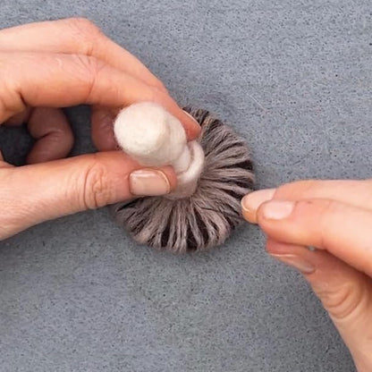 Bergin & Bath Needle Felting Kit, Toadstools - Adult Art Craft Kit for Beginners - Planet Friendly Wools - Image 7